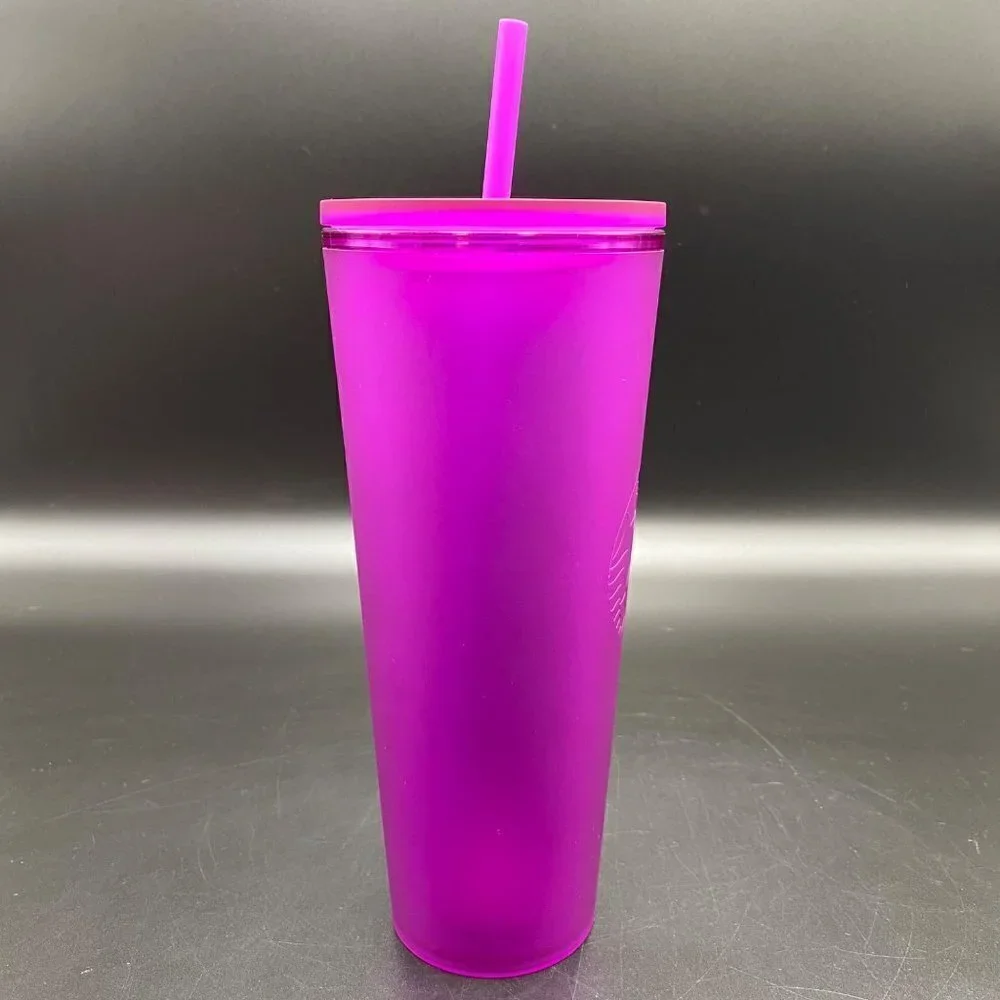 Starbucks Soft Touch Venti Purple 24oz Tumbler